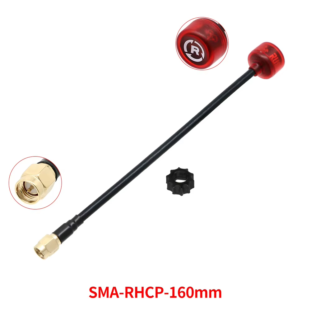 هوائي RUSH Cherry FPV 5.8G LHC - مراجعة Drone Kit Long Range وسعره